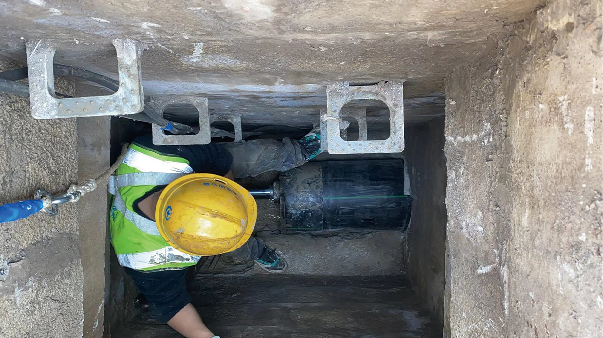 美兰HDPE短管内衬法